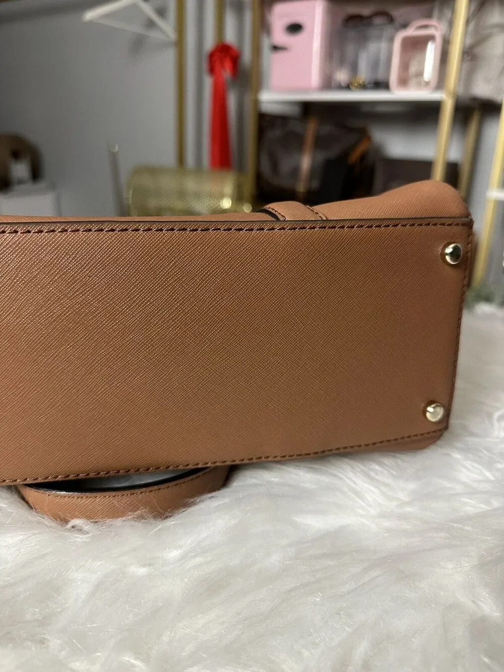 KATE SPADE NEWBURY LANE MILES TOASTED ALMOND Large Tote